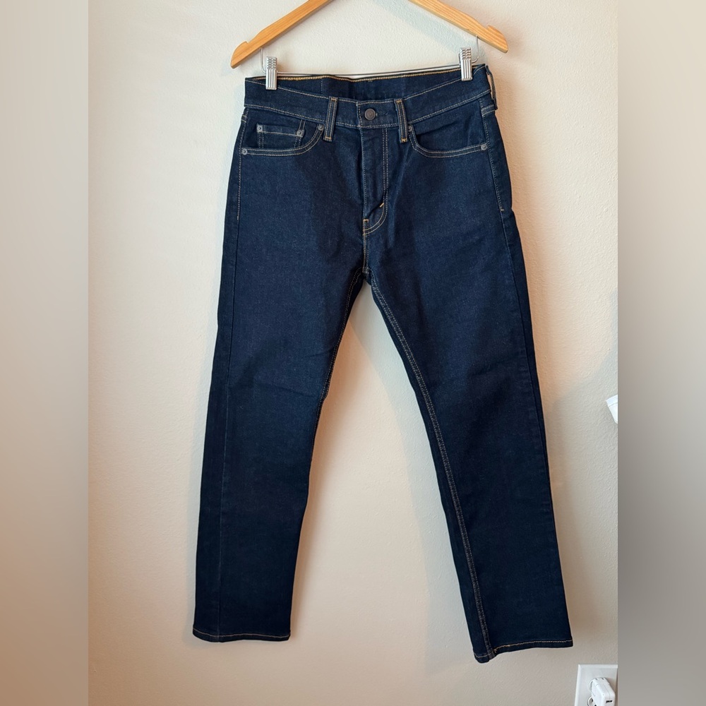 Levi's Men's Deep Indigo Straight Jeans